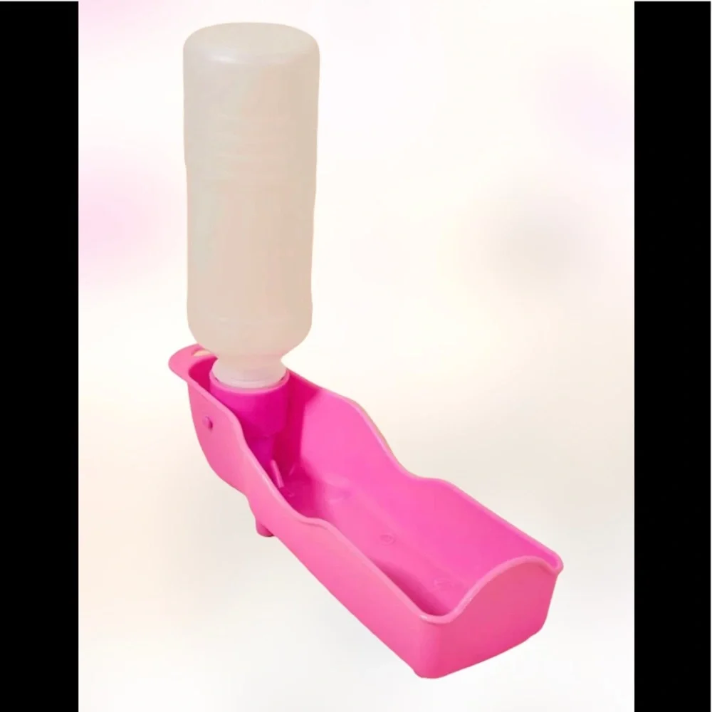 {NWT} Pet Travel Water Bottle Small Dog Pink 8oz
